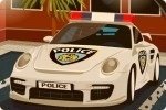 Aparca el coche de policía Aparca el coche de policía