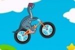 Dinopiruetas con la bicicleta