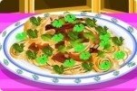 Espaguetis con marisco Espaguetis con marisco