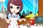 La barista simpática La barista simpática