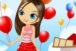 La chica de los globos La chica de los globos