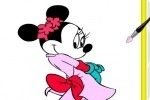 Pinta a Minnie Mouse